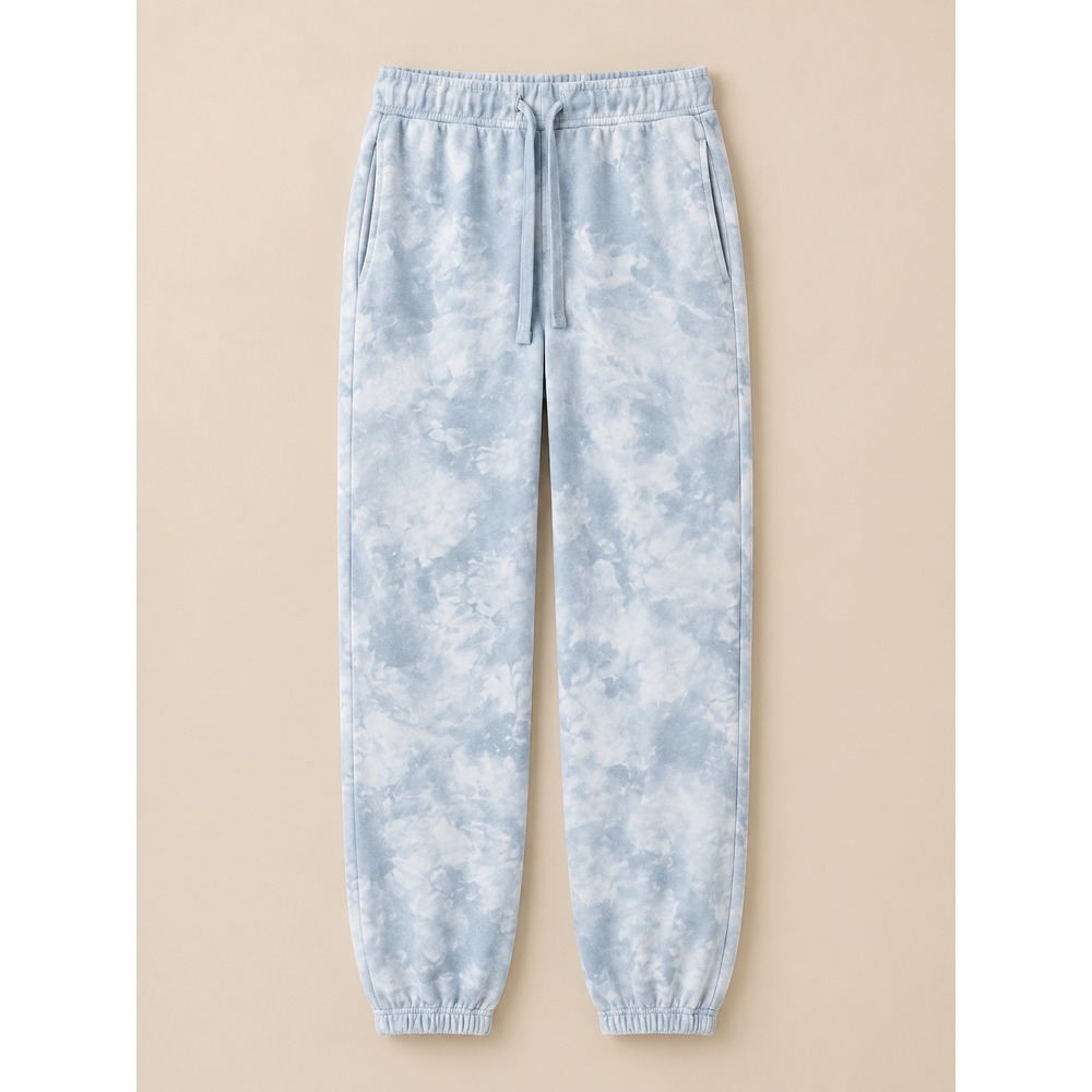 Cotton Citizen Women Sweatpants XS Blue Tie Dye Brooklyn Jogger Made in USA